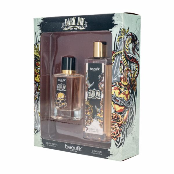Set De Fragancia Para Caballero Dark In BEAUTÌK LONDON 1x 2Unidades - Imagen 4