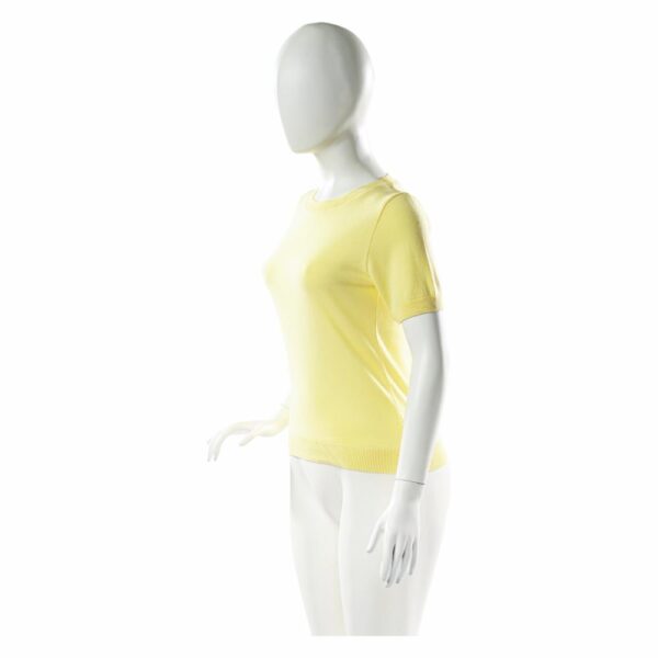Camiseta Cuello Redondo Manga Corta Amarillo MGX BASIC