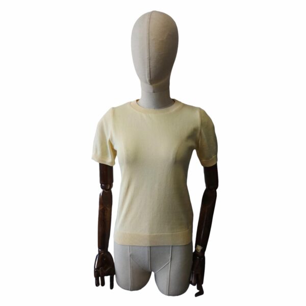 Camiseta Cuello Redondo Manga Corta Amarillo MGX BASIC - Imagen 3