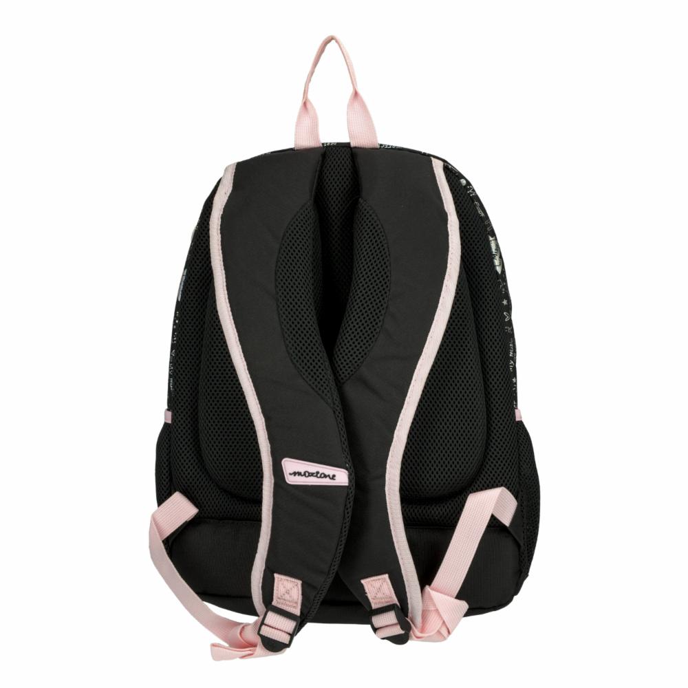 Mochila Escolar Diseño Gato Negro MOZIONI 1 Pieza - Imagen 3