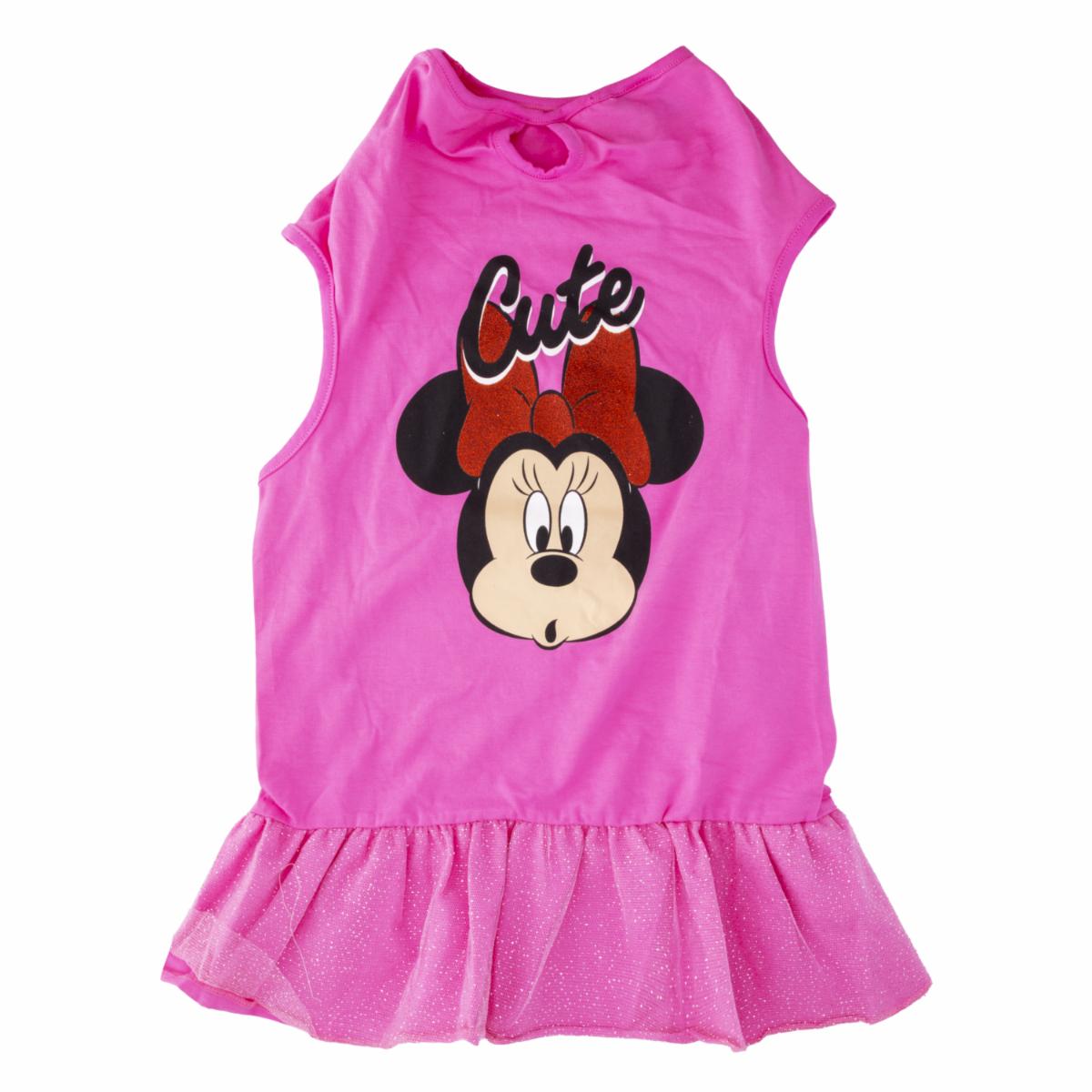 Vestido Para Mascota Minnie Mouse Rojo DISNEY Talla Extra Grande
