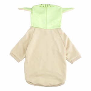 Hoodie Para Mascota Diseño Star Wars Baby Yoda Color Café DISNEY Talla Extra Grande