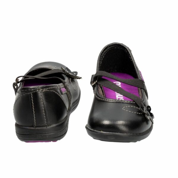 Zapato Escolar Lucia Elástico Negro VENUS Talla 24 - Imagen 2