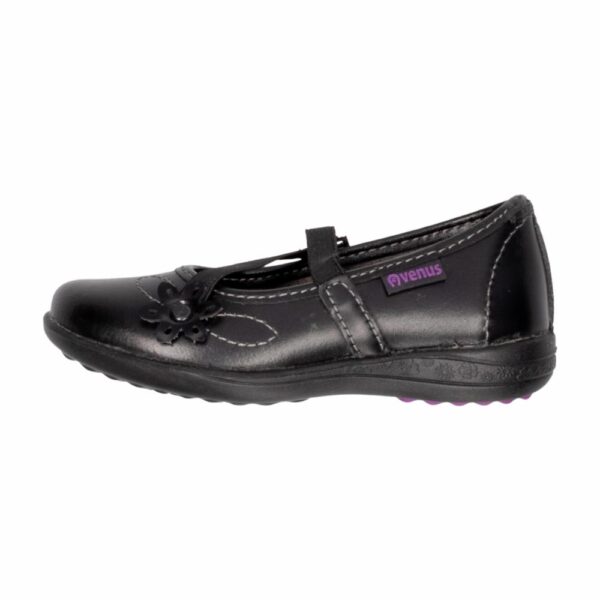 Zapato Escolar Lucia Elástico Negro VENUS Talla 24 - Imagen 5