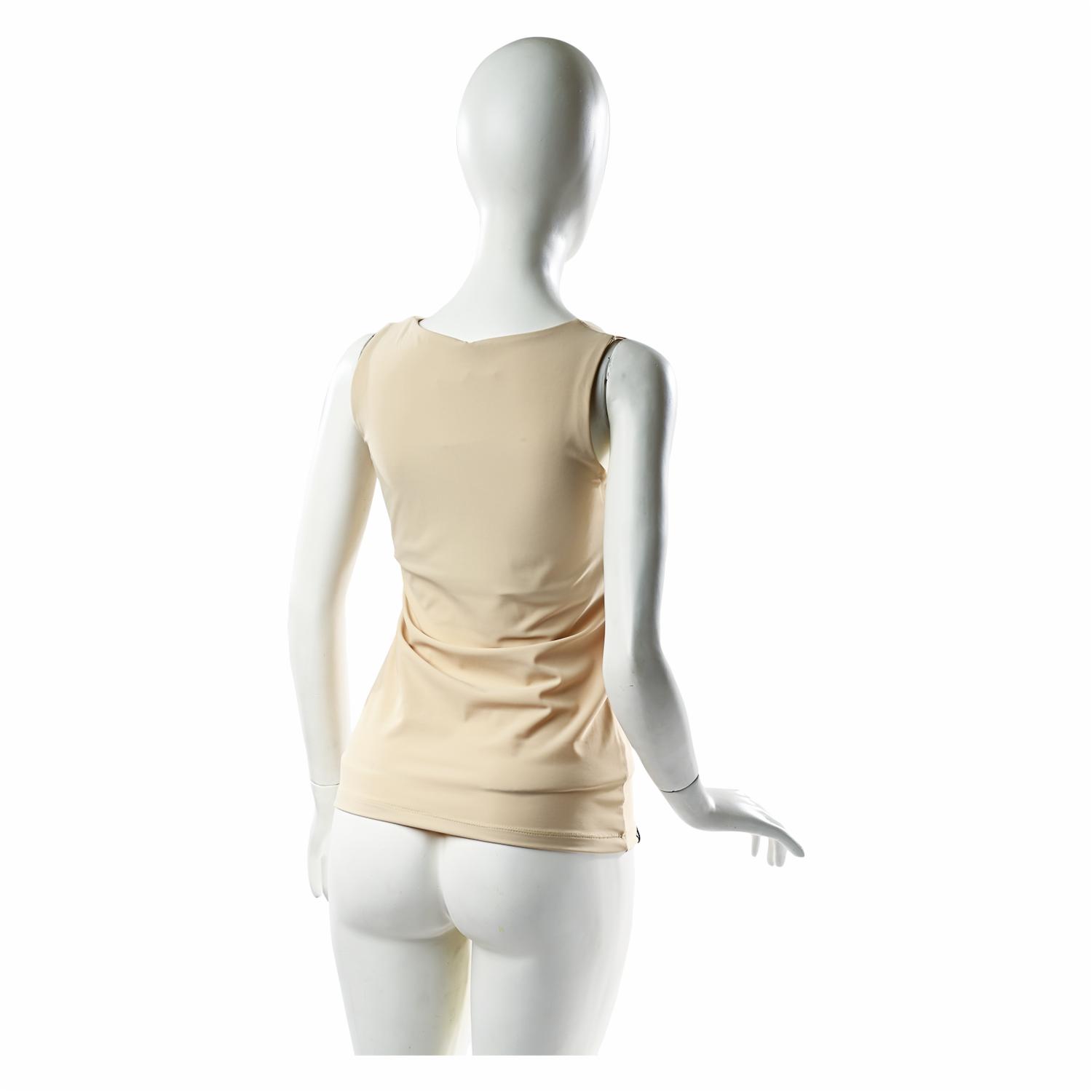 Top Dama Sisa Piel MGX BASIC - Imagen 2