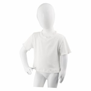 Camiseta Manga Corta Ribete Cuello MGX KIDS