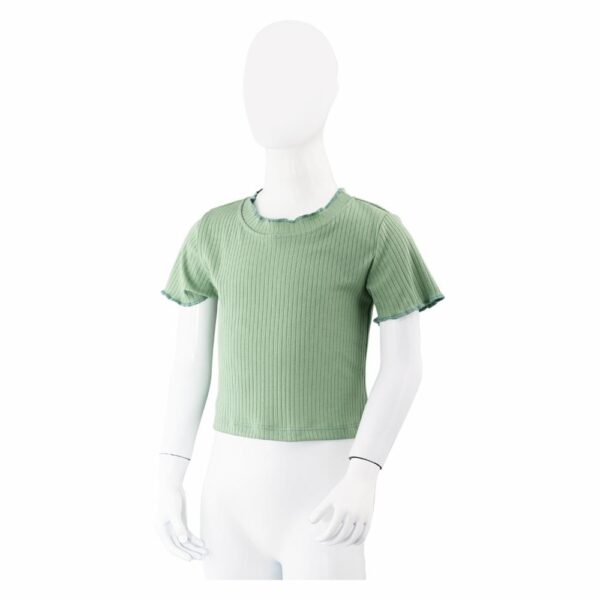 Camiseta Manga Corta Ribete Cuello MGX KIDS