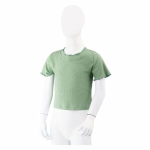 Camiseta Manga Corta Ribete Cuello MGX KIDS