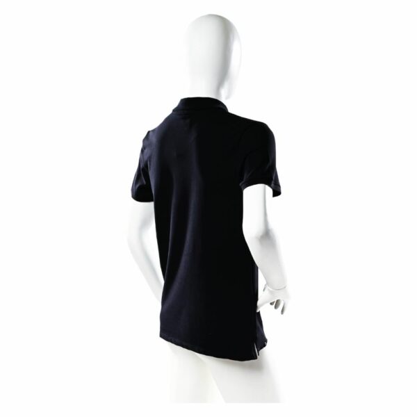 Camiseta Polo Manga Corta Negro MGX BASIC - Imagen 2