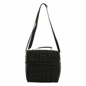 Lonchera Doing My Best Negra MOZIONI 22X20X16 Cm