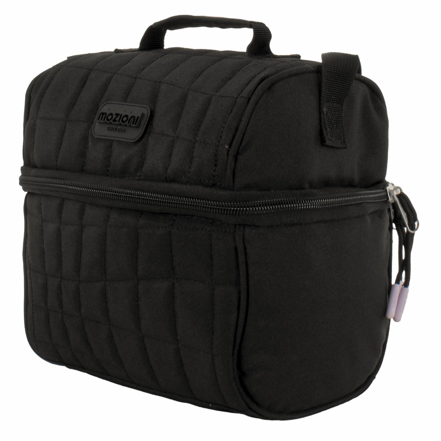 Lonchera Doing My Best Negra MOZIONI 22X20X16 Cm - Imagen 2