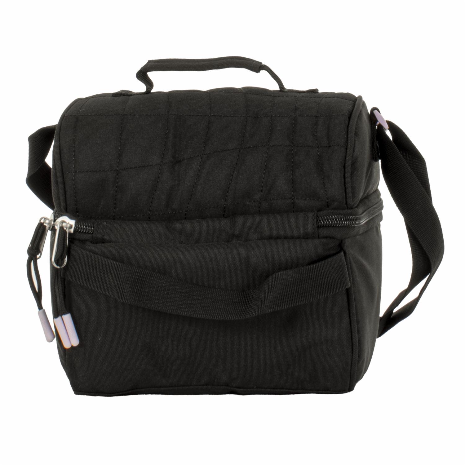 Lonchera Doing My Best Negra MOZIONI 22X20X16 Cm - Imagen 3