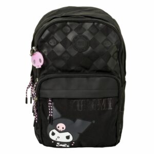 Mochila Escolar Kuromi MOZIONI Negro