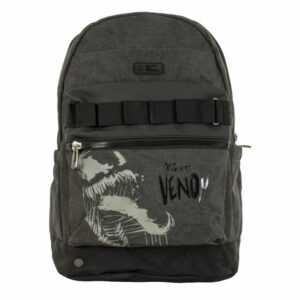 MOCHILA ESCOLAR VENOM YA GRIS II