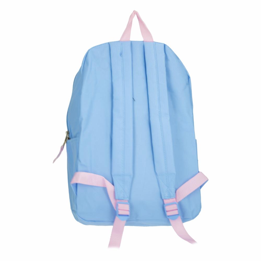 Mochila Escolar Diseño Hello Kitty Celeste MOZIONI 40X28X12 Cm - Imagen 3