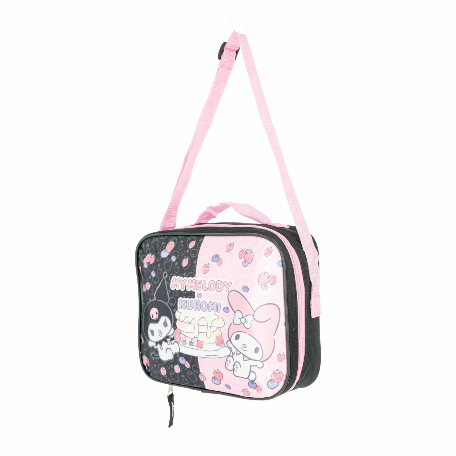 Lonchera Full My Melody Y Kuromi Negro MOZIONI 1 Pieza - Imagen 2