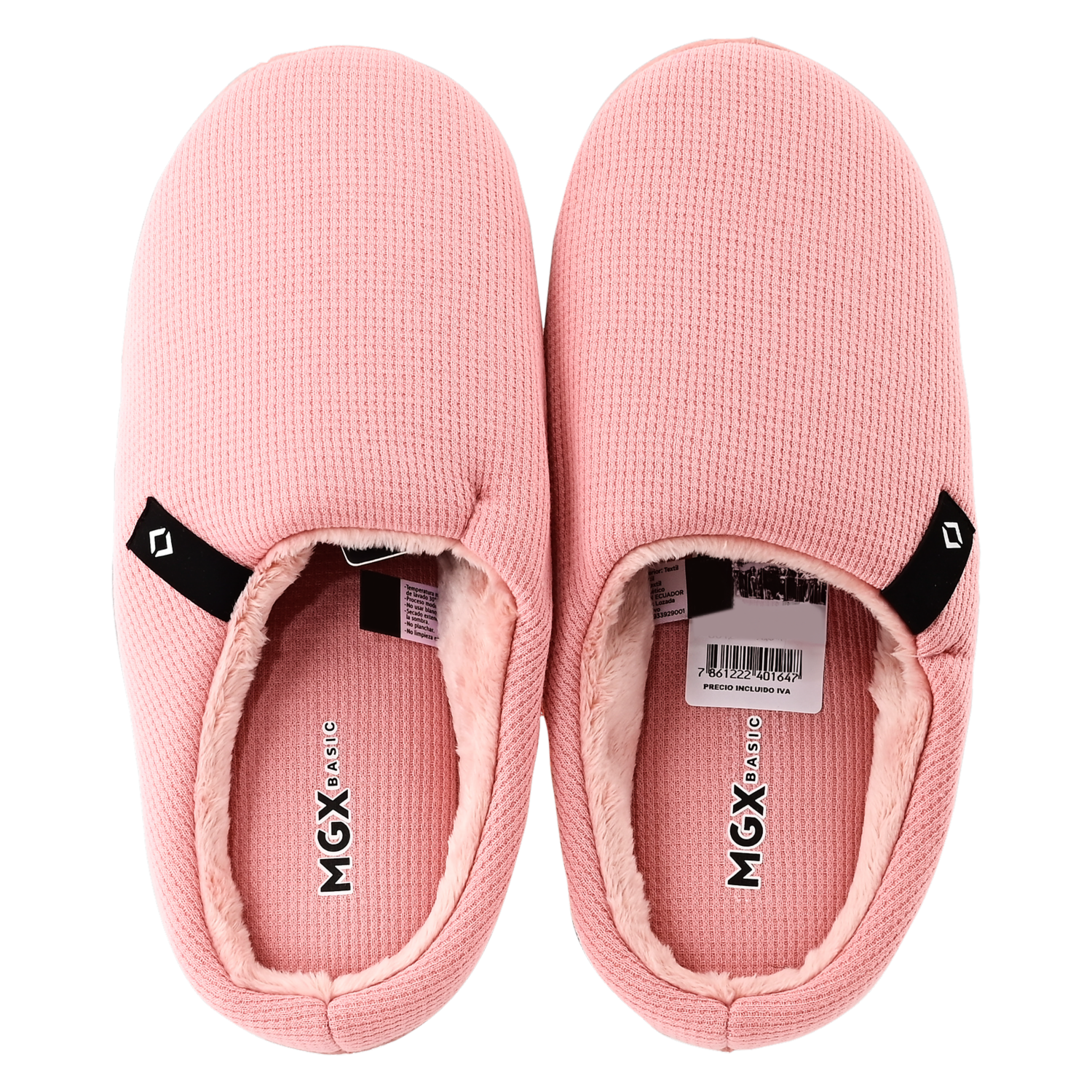 Pantuflas Waffle Confortable Suela Antideslizante MGX BASIC