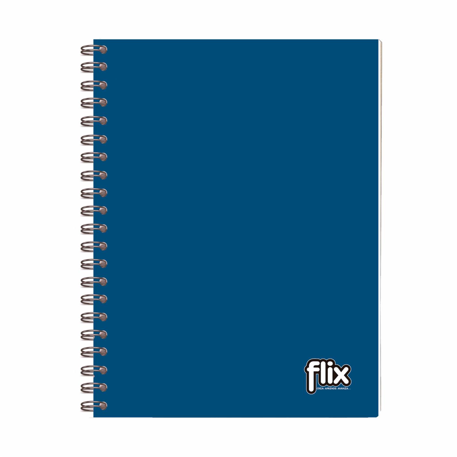 Cuaderno Universitario De 1 Línea Argollado FLIX 100 Hojas - Imagen 2