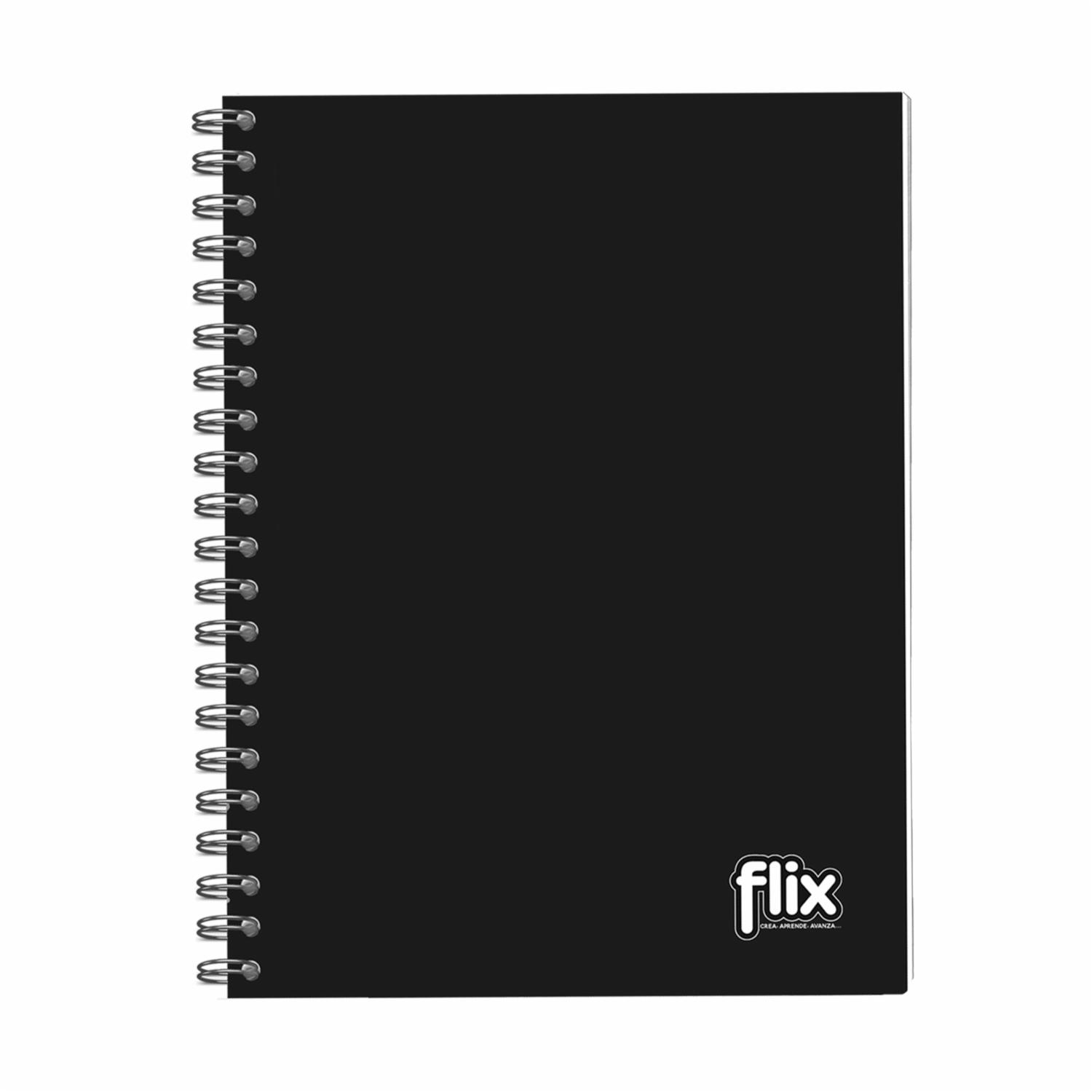 Cuaderno Universitario De 1 Línea Argollado FLIX 100 Hojas - Imagen 3