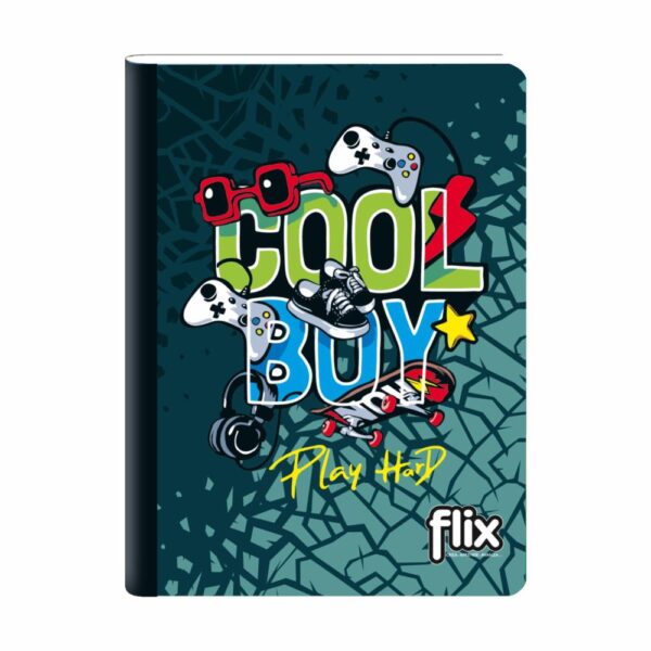 Cuaderno Cosido De Cuadros FLIX 100 Hojas - Imagen 2