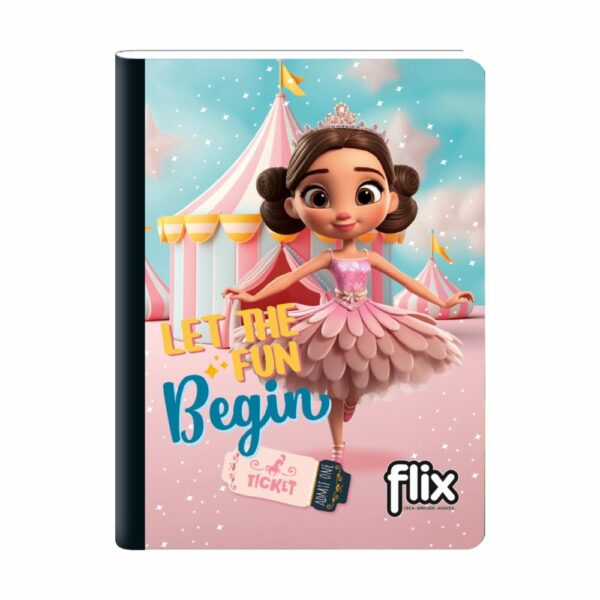 Cuaderno Cosido De Cuadros FLIX 100 Hojas - Imagen 4