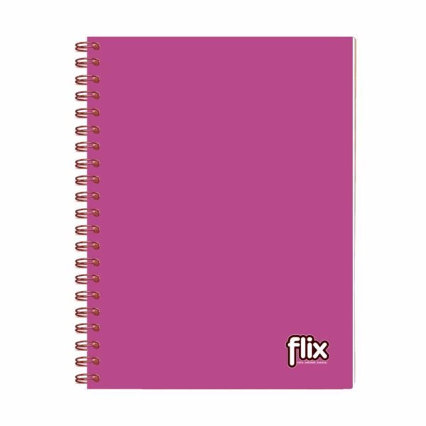 Cuaderno Universitario De 2 Líneas Argollado FLIX 100 Hojas - Imagen 3