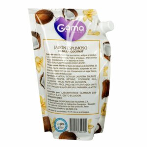 Jabón Espumoo Repuesto Fragancia Vainilla Coconut GAMA 500 Ml