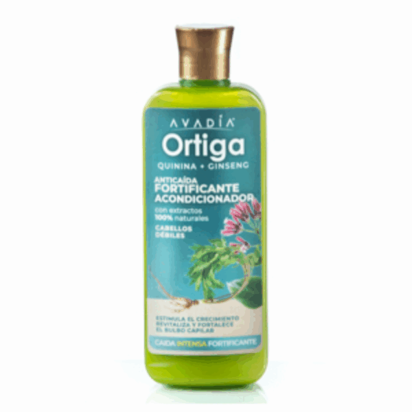 Acondicionador De Cabello Fortificante Quinina Más Ginseng Y Ortiga AVADÍA 400 Ml - Imagen 2