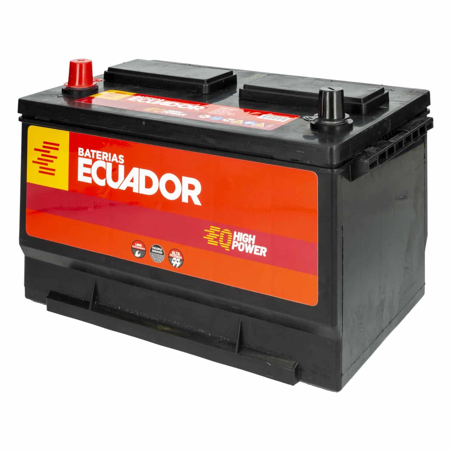 Batería Para Auto E4 High Power BATERÍAS ECUADOR 65 HP I - Imagen 2