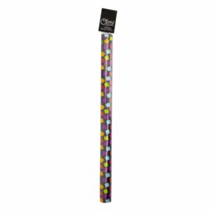 Papel De Regalo Oimi Happy Bday Confeti 50X70 Cm Pliego Tubo OIMI X 2 Uds