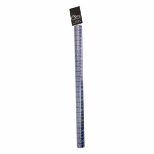 Papel De Regalo Tubo Arrows Azul OIMI 2 Pliegos