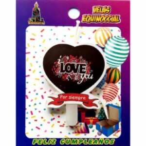 Vela Corazón X Siempre VELAS EQUINOCCIAL Unidad