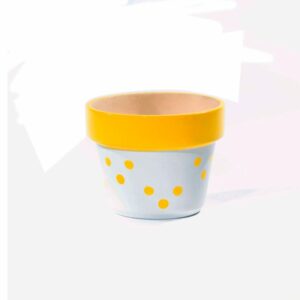 Maceta De Tradicional Pequeña Vítrea VITREA Unidad