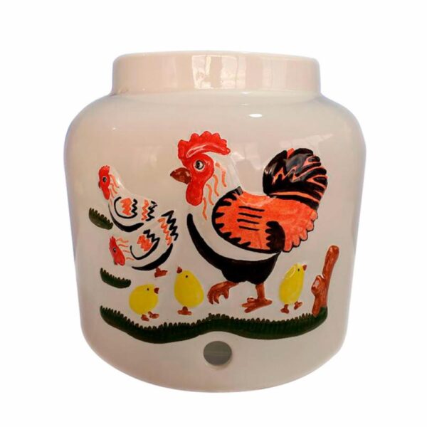 Dispensador Gallos 3D Vitrea CERAMICA NOVEL Unidad