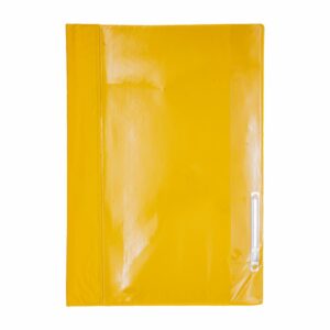 Carpeta Cubierta Transparente Oficio Amarilla LANCER A4