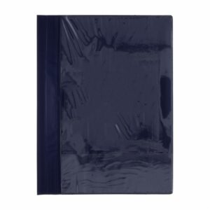 Carpeta Cubierta Transparente Oficio Azul Oscuro LANCER A4