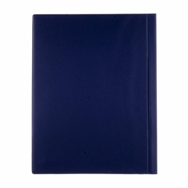Carpeta Cubierta Transparente Oficio Azul Oscuro LANCER A4 - Imagen 2