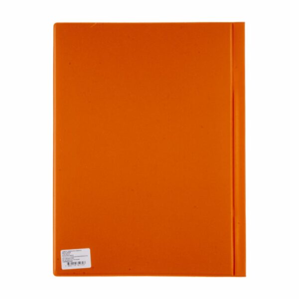 Carpeta Cubierta Transparente Oficio Naranja LANCER A4 - Imagen 2