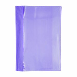 Carpeta Cubierta Transparente Oficio Lila LANCER A4
