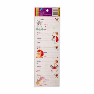 Membretes Escolares De Colores STICKER BY TRIDOME 7