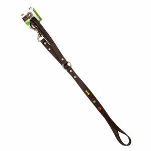 Correa Para Mascota De Cuero Universal Arcoíris TOSCANO 120Cm