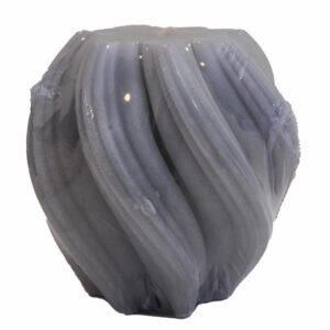 Vela Decorativa Diseño Caramelo Gris MAMINA CANDLES Grande