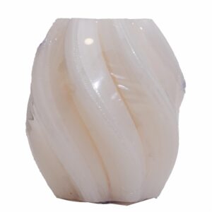 Vela Decorativa Diseño Caramelo Beige MAMINA CANDLES Mediana