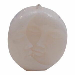 Vela Decorativa Diseño Sol Y Luna Beige MAMINA CANDLES Mediana