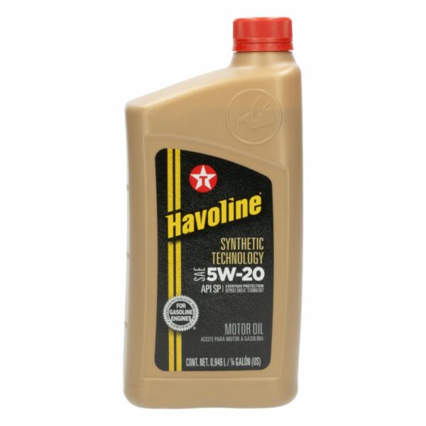 Aceite Automotriz Sintético 5W20 API SP HAVOLINE 946 Ml