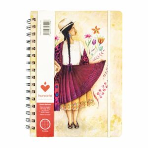 Agenda Diseño Chola Cuencana HONRARTE 16 X 22Cm