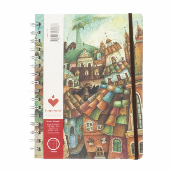 Agenda Diseño Quito HONRARTE 16 X 22Cm