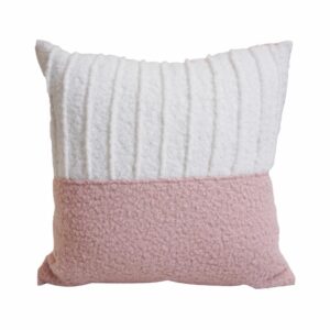 Cojín Diseño Trenzado POMAROSA 45 X 45 X Cm