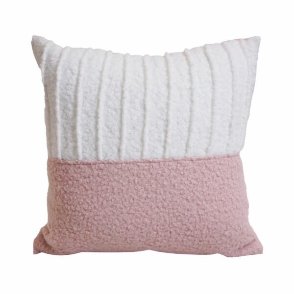 Cojín Diseño Trenzado POMAROSA 45 X 45 X Cm