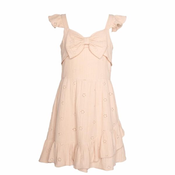 Vestido Sin Manga Con Vuelos HELLO - Imagen 3